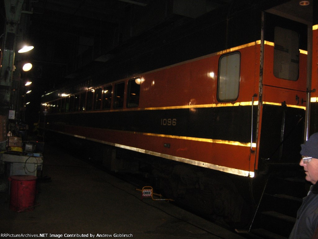 GN 1096 in the Roundhouse